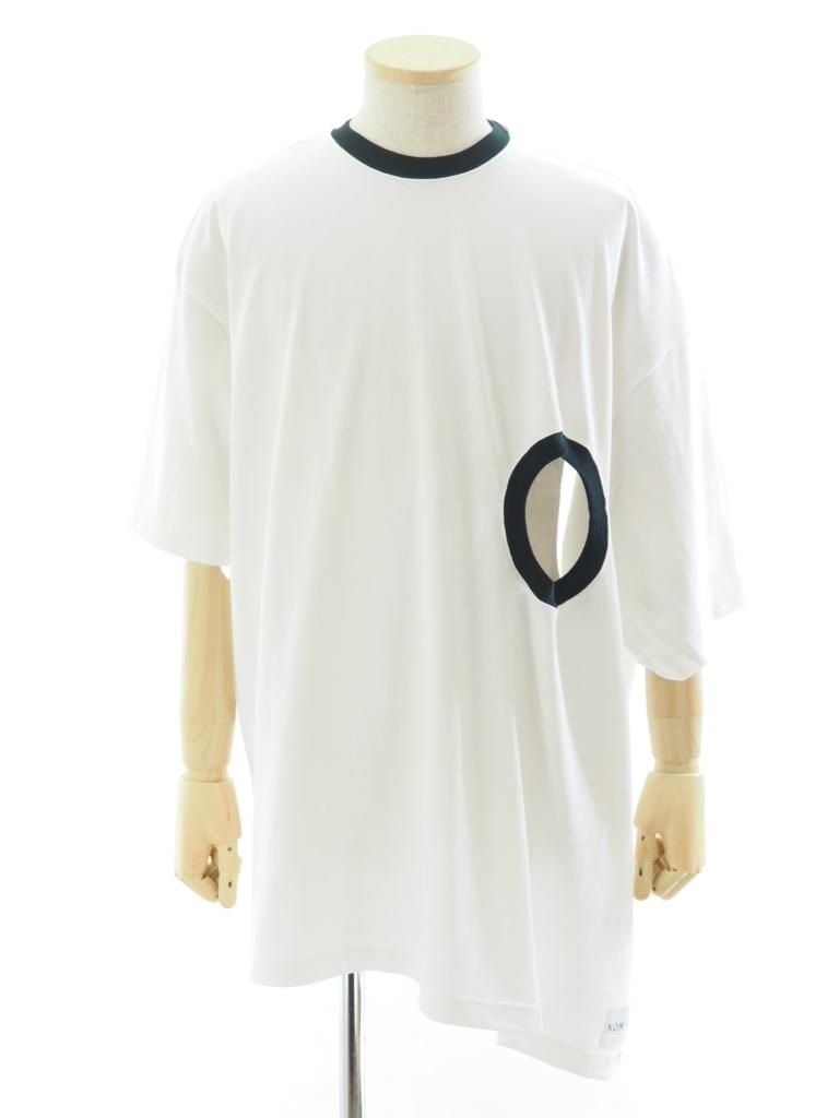 NOMA t.d. ノーマティーディー - Four Neck Holes Tee フォーネックホールズティー - White
