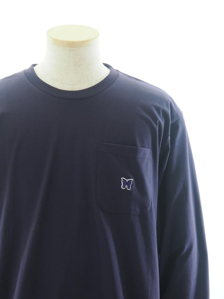 Needles ニードルズ - L/S Crew Neck Tee ロングスリーブクルー Needles ニードルズ - L/S Crew Neck Tee ロングスリーブクルー