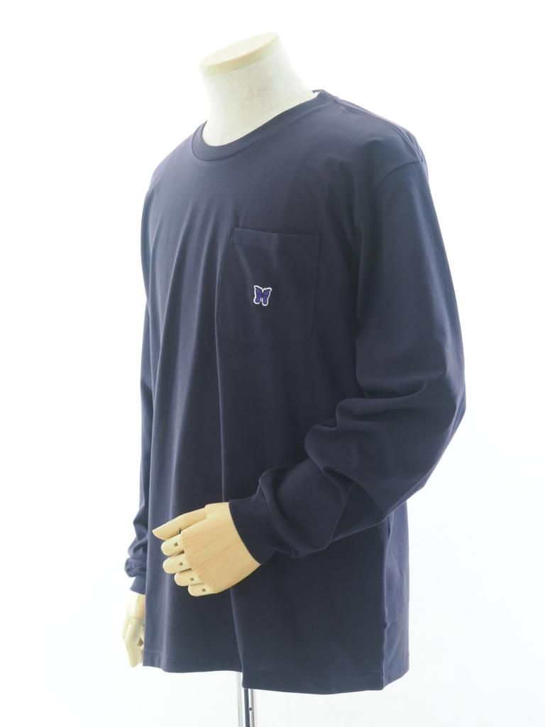 Needles ニードルズ - L/S Crew Neck Tee ロングスリーブクルー Needles ニードルズ - L/S Crew Neck Tee ロングスリーブクルー