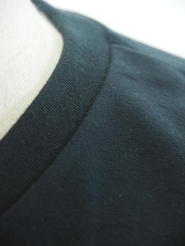 Needles ニードルズ - L/S Crew Neck Tee ロングスリーブクルーネックティー - Poly Jersey - Black