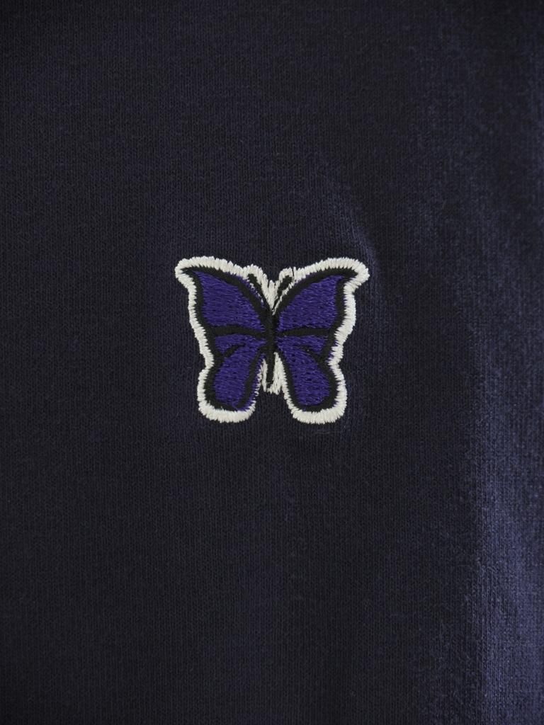 Needles ニードルズ - L/S Mock Neck Tee ロングスリーブモックネックティー - Poly Jersey - Eggplant