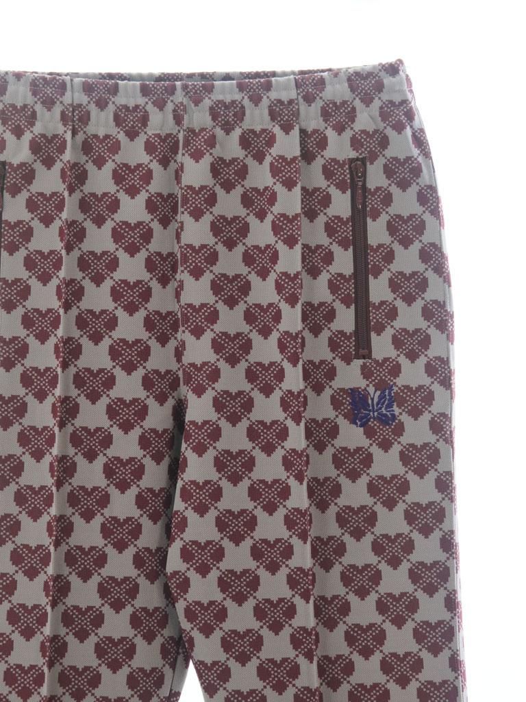Needles ニードルズ - Track Pant トラックパンツ - Poly Jq. - Heart