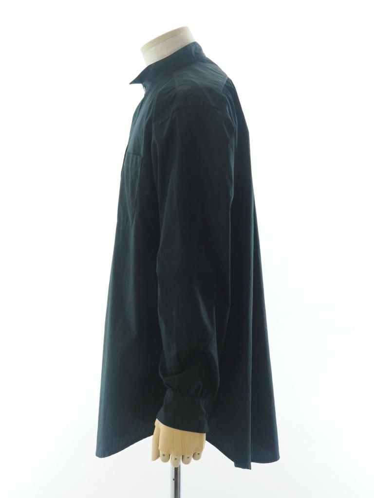 Engineered Garments エンジニアドガーメンツ - Wing Collar Shirt ウィングカラーシャツ -  100's 2Ply Broadcloth - Black