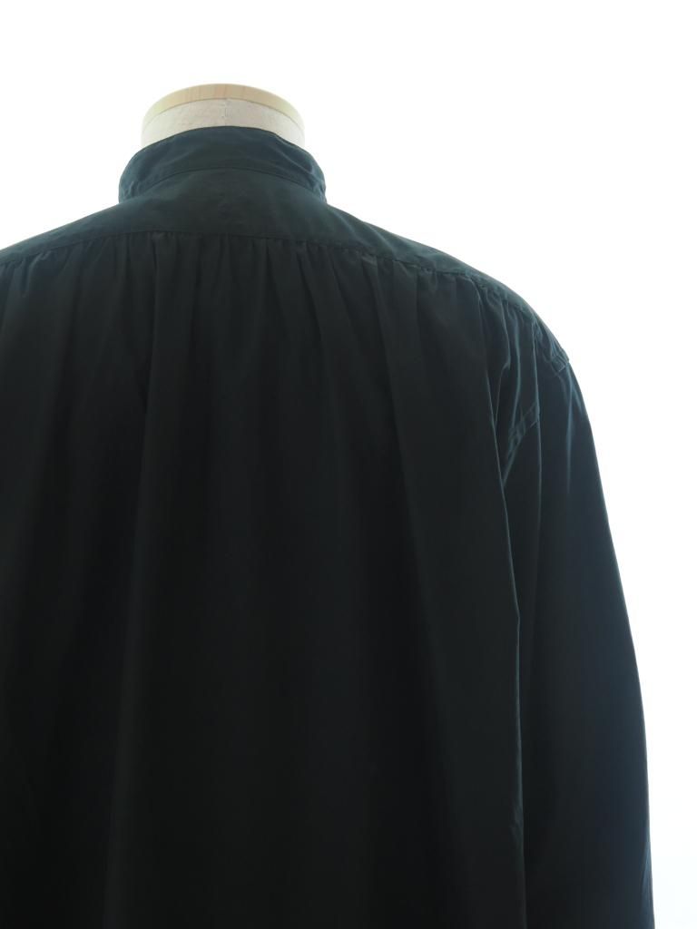 Engineered Garments エンジニアドガーメンツ - Wing Collar Shirt ウィングカラーシャツ -  100's 2Ply Broadcloth - Black