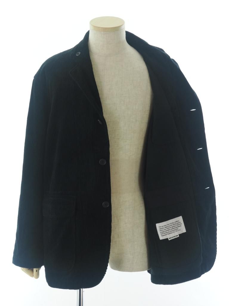 Engineered Garments エンジニアドガーメンツ - Loiter Jacket ロイタージャケット - 8W Corduroy - Black