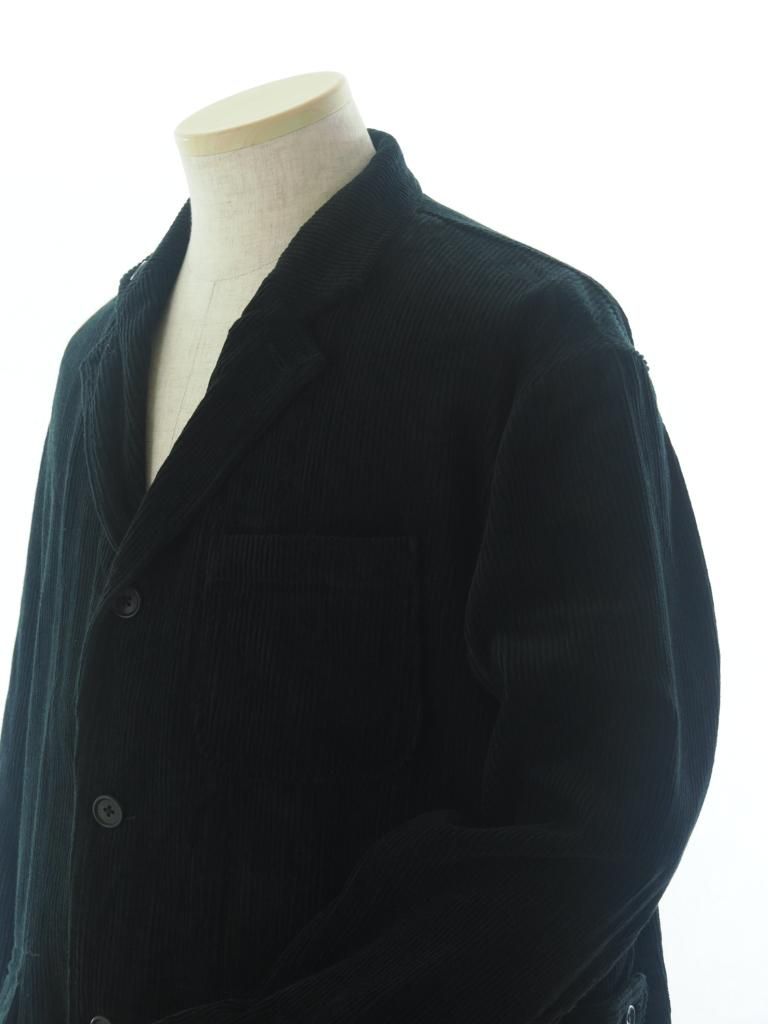 Engineered Garments エンジニアドガーメンツ - Loiter Jacket ロイタージャケット - 8W Corduroy - Black