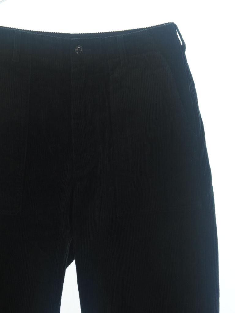 Engineered Garments エンジニアドガーメンツ - Fatigue Pant ファーティーグパンツ - 8W Corduroy - Black