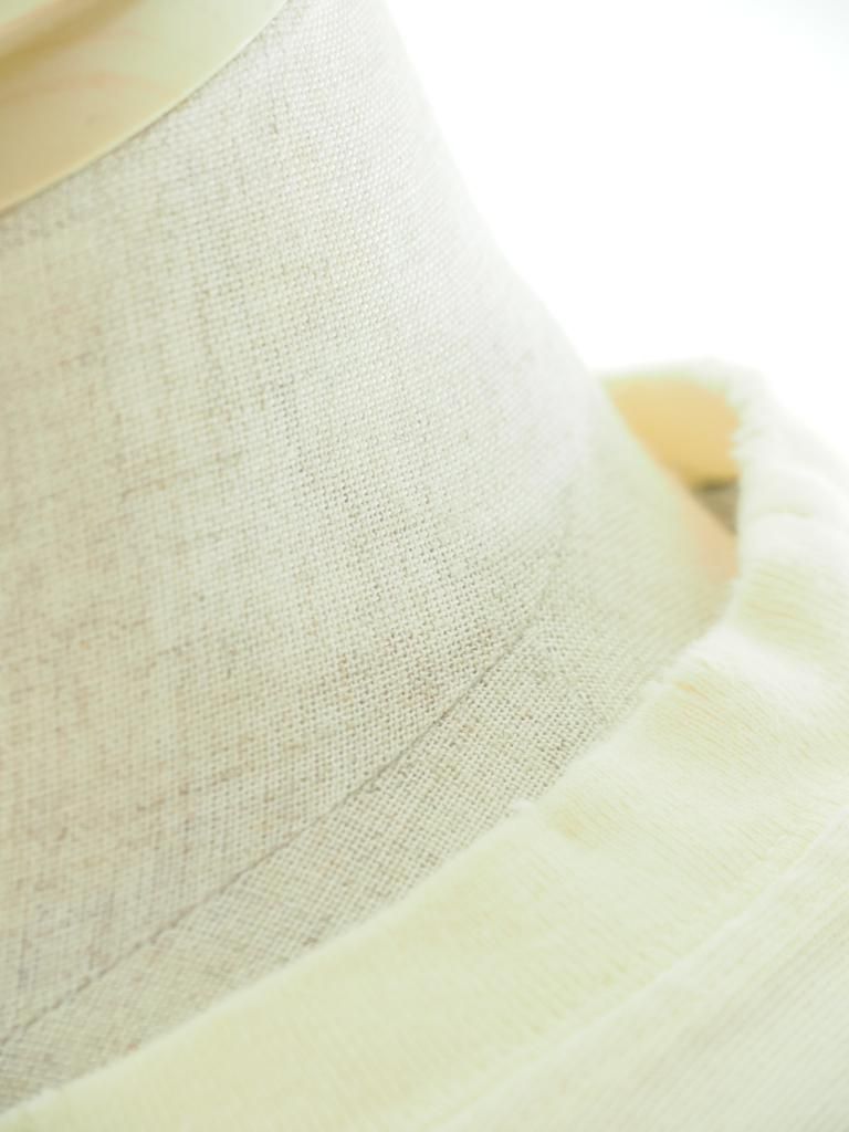 TUITACI 朔 ツイタチ - Red Light L/S T-Shirts レッドライトロングスリーブティーシャツ - Ivory