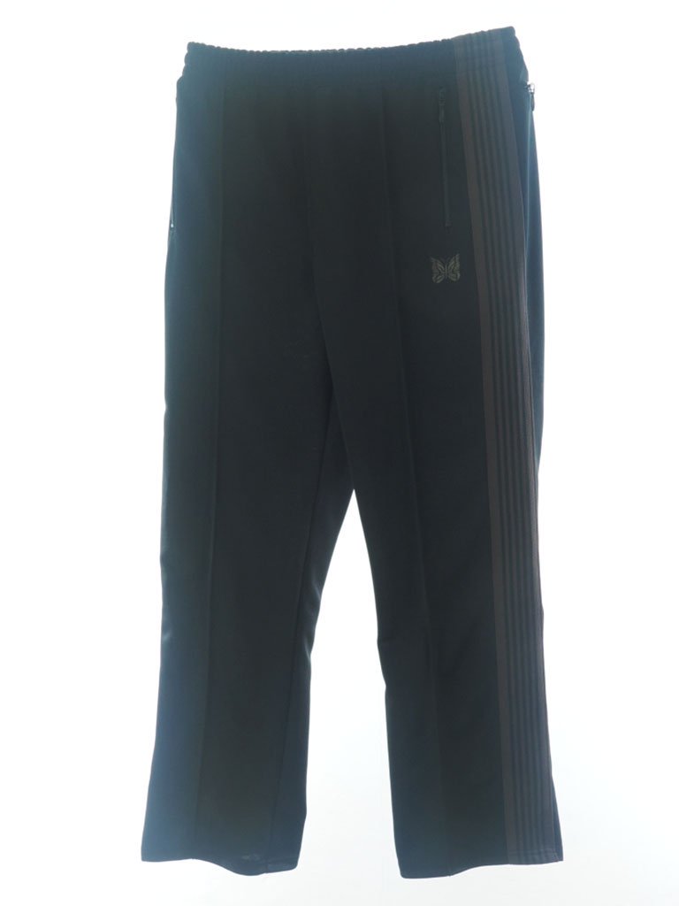 Needles ニードルズ - Track Pant トラックパンツ - Poly Smooth - Black