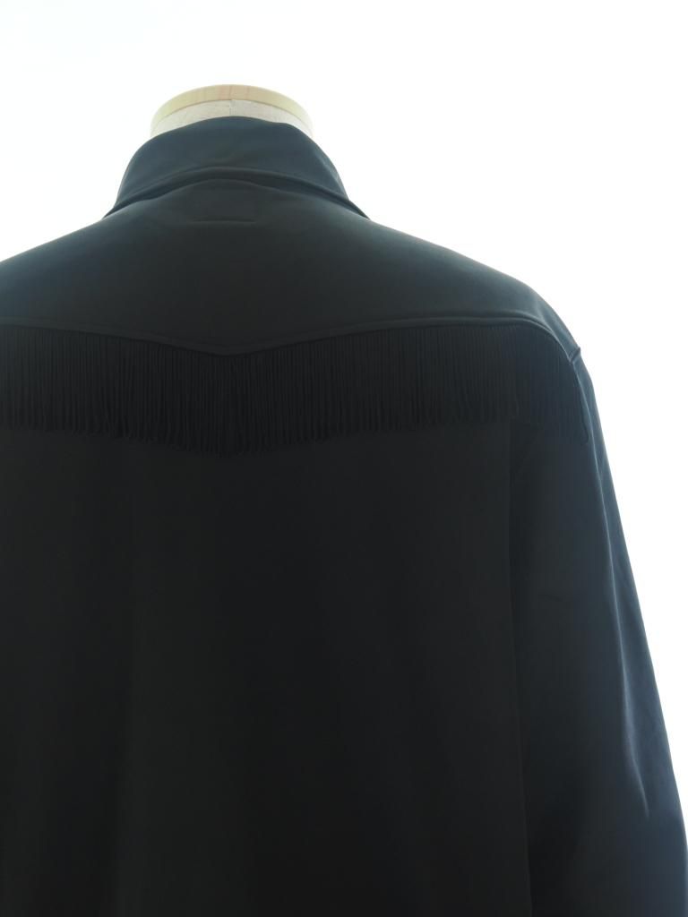 Needles ニードルズ - Fringe Track Jacket フリンジトラックジャケット - Bright Jersey - Black