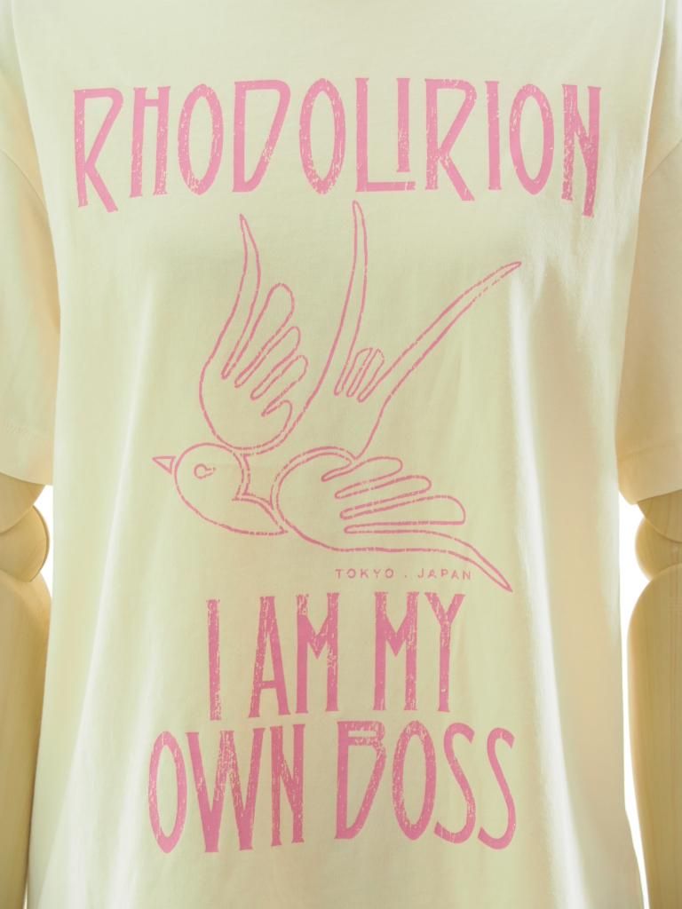 Rhodolirion ロドリリオン - RhodolirioN Band Tee ロドリリオンバンドティー - Natural