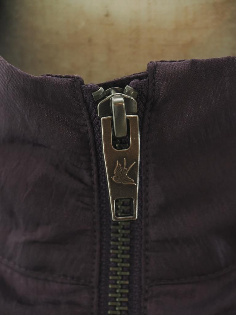 Rhodolirion ロドリリオン - Short Track Jacket ショートトラックジャケット - Switching Pattern - Purple