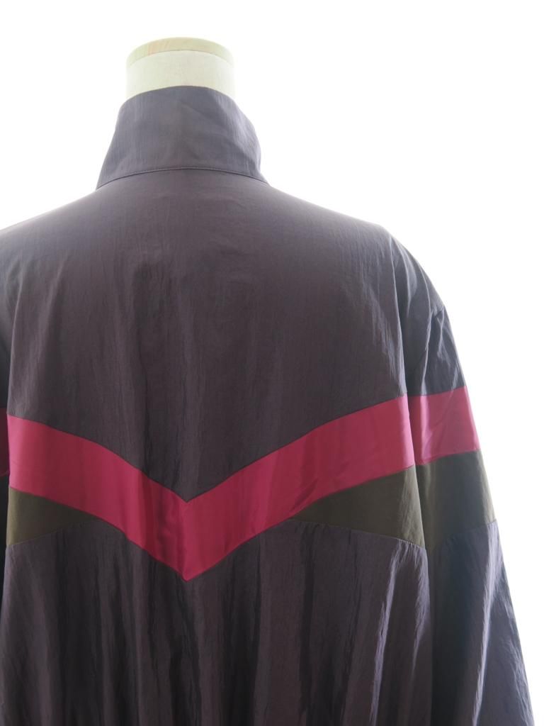 Rhodolirion ロドリリオン - Short Track Jacket ショートトラックジャケット - Switching Pattern - Purple
