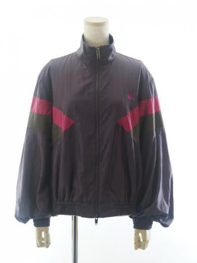Rhodolirion ロドリリオン - Short Track Jacket ショートトラックジャケット - Switching Pattern - Purple