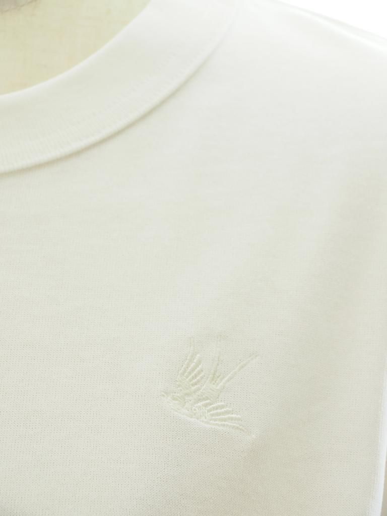 Rhodolirion ロドリリオン - Swallow Frill Tiered Long Sleeve Tee スワローフリルチィアードロングスリーブティー - White