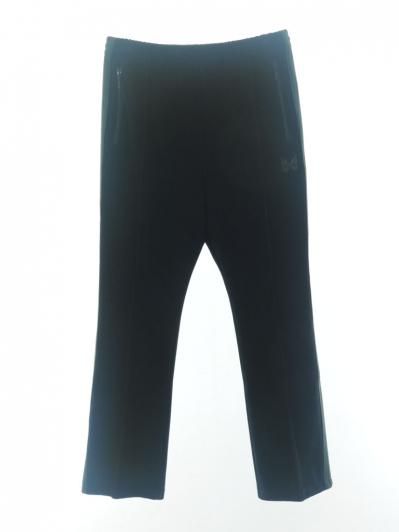 Needles ニードルズ - Narrow Track Pant ナロートラックパンツ - C/Pe Velour - Black