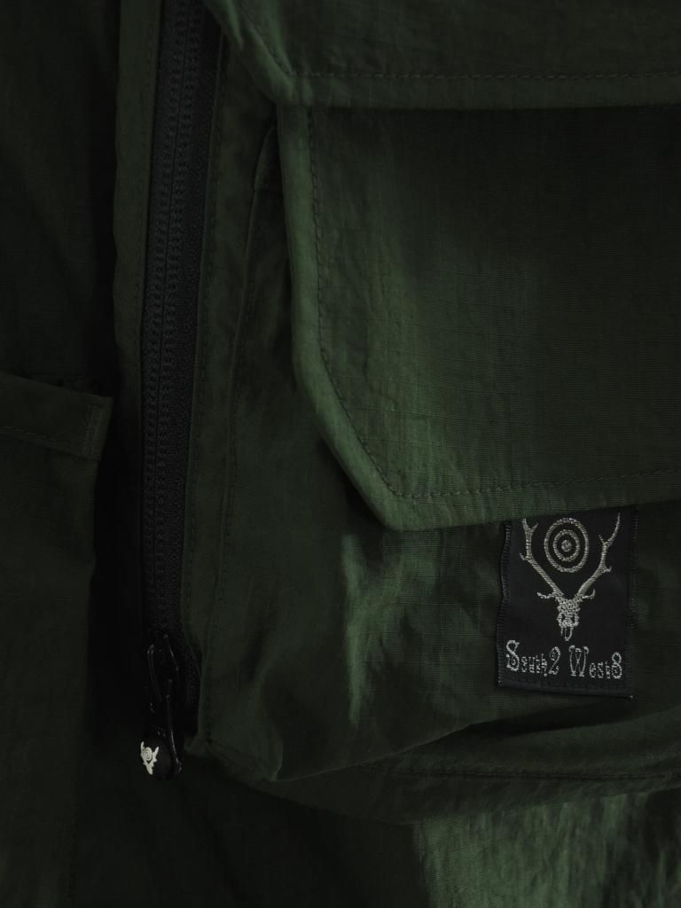 South2 West8 サウスツーウエストエイト - Tenkara Trout Shirt テンカラトラウトシャツ - Nylon Ripstop - Green
