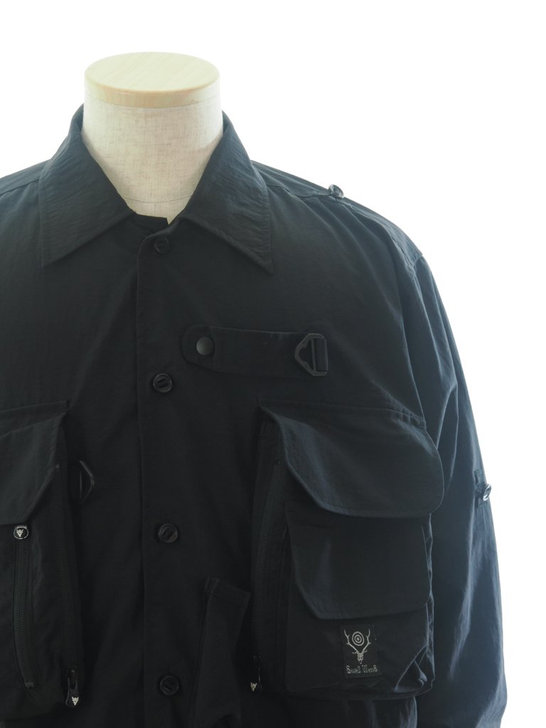 South2 West8 ġȥ - Tenkara Trout Shirt ƥ󥫥ȥ饦ȥ - Nylon Ripstop - Black
