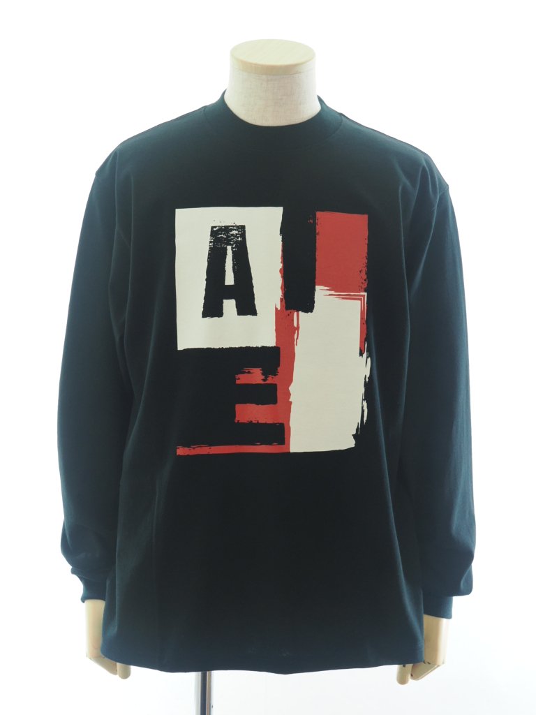 AiE  - Mock Neck L/S Tee åͥå󥰥꡼֥ƥ - AIE - Black