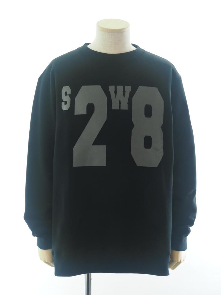South2 West8 サウスツーウエストエイト - C/N Sweat Shirt クルーネックスウェットシャツ - French Terry - Black