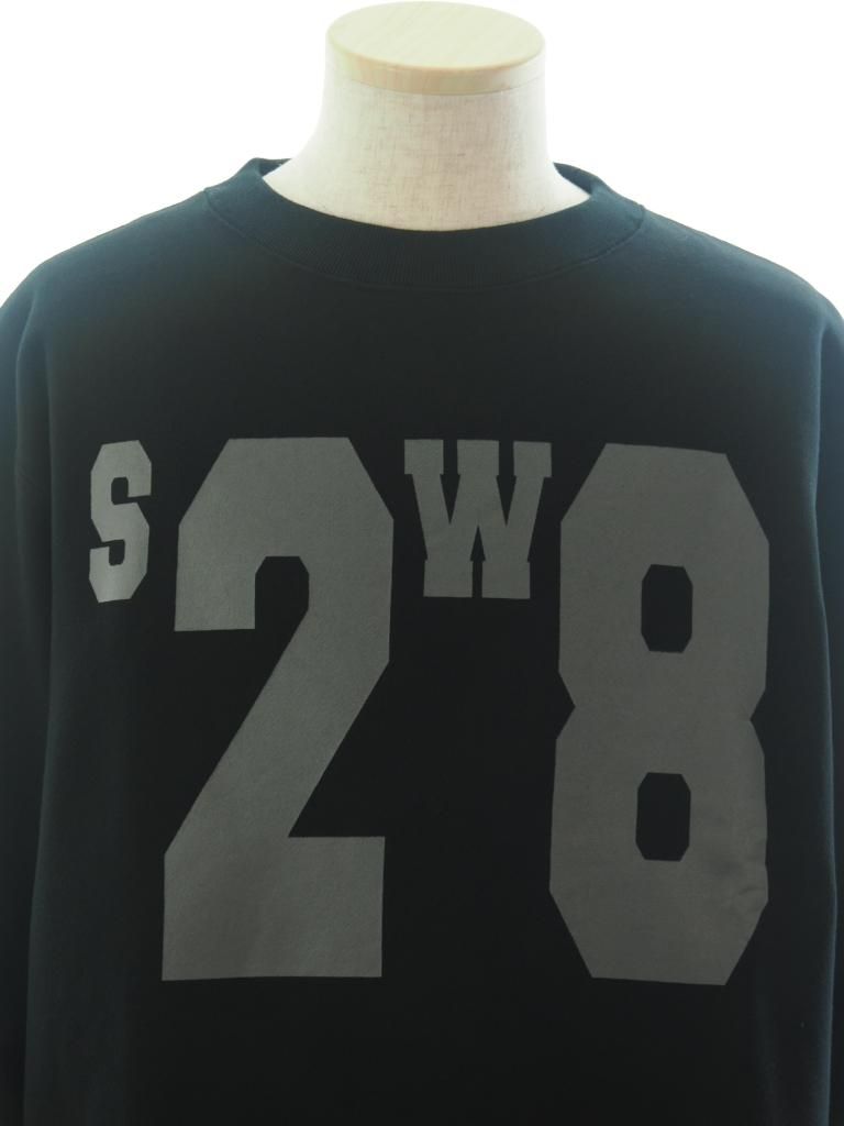 South2 West8 サウスツーウエストエイト - C/N Sweat Shirt クルーネックスウェットシャツ - French Terry - Black