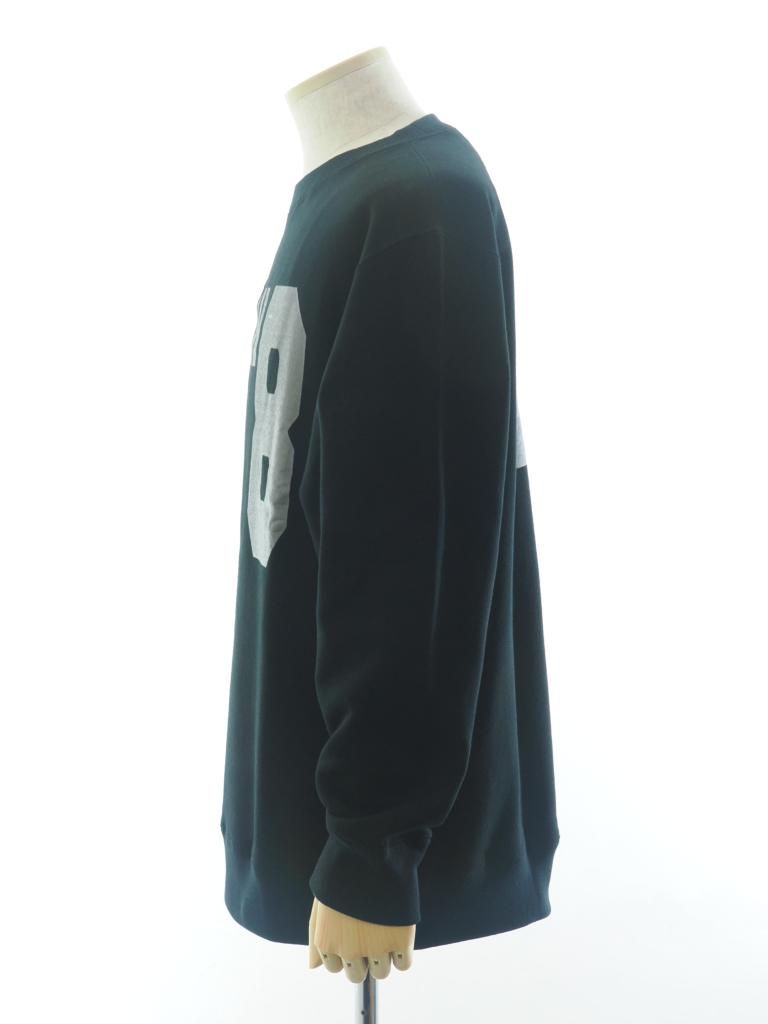South2 West8 サウスツーウエストエイト - C/N Sweat Shirt クルーネックスウェットシャツ - French Terry - Black