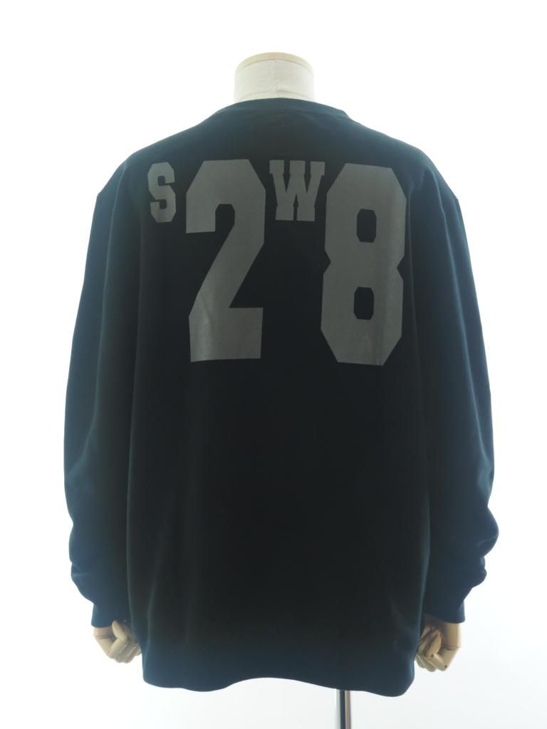 South2 West8 サウスツーウエストエイト - C/N Sweat Shirt クルーネックスウェットシャツ - French Terry - Black