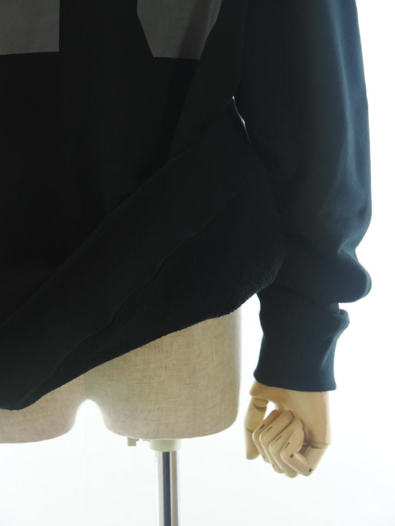 South2 West8 サウスツーウエストエイト - C/N Sweat Shirt クルーネックスウェットシャツ - French Terry - Black