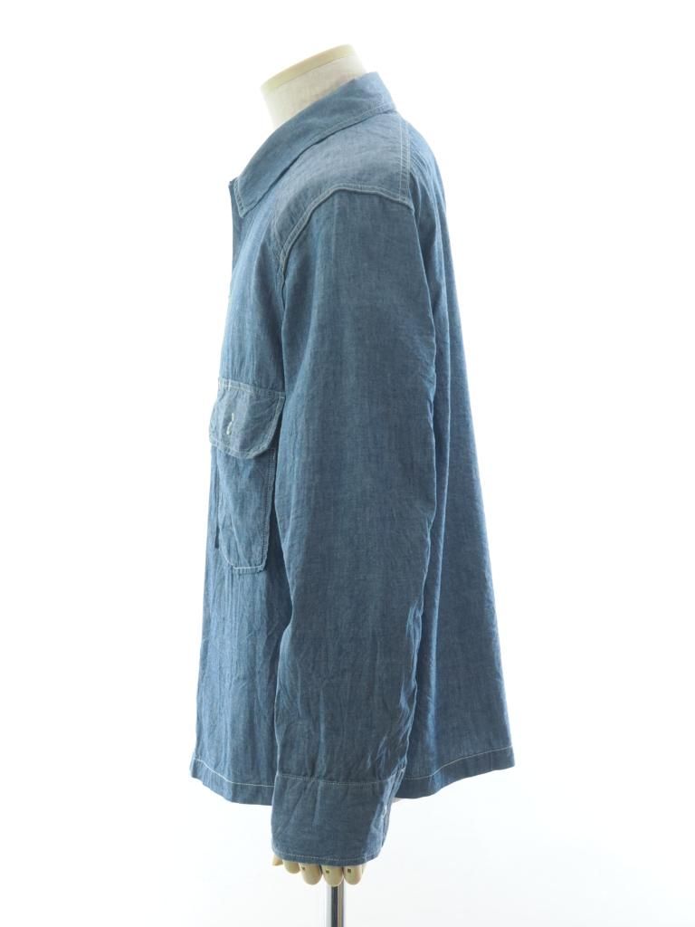 CORONA コロナ - Utility Field Shirt ユーティリティフィールドシャツ - Blue Chambray