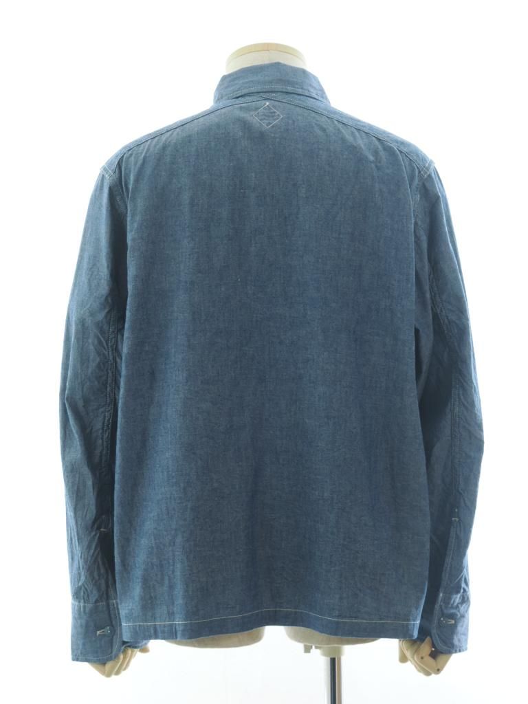 CORONA コロナ - Utility Field Shirt ユーティリティフィールドシャツ - Blue Chambray