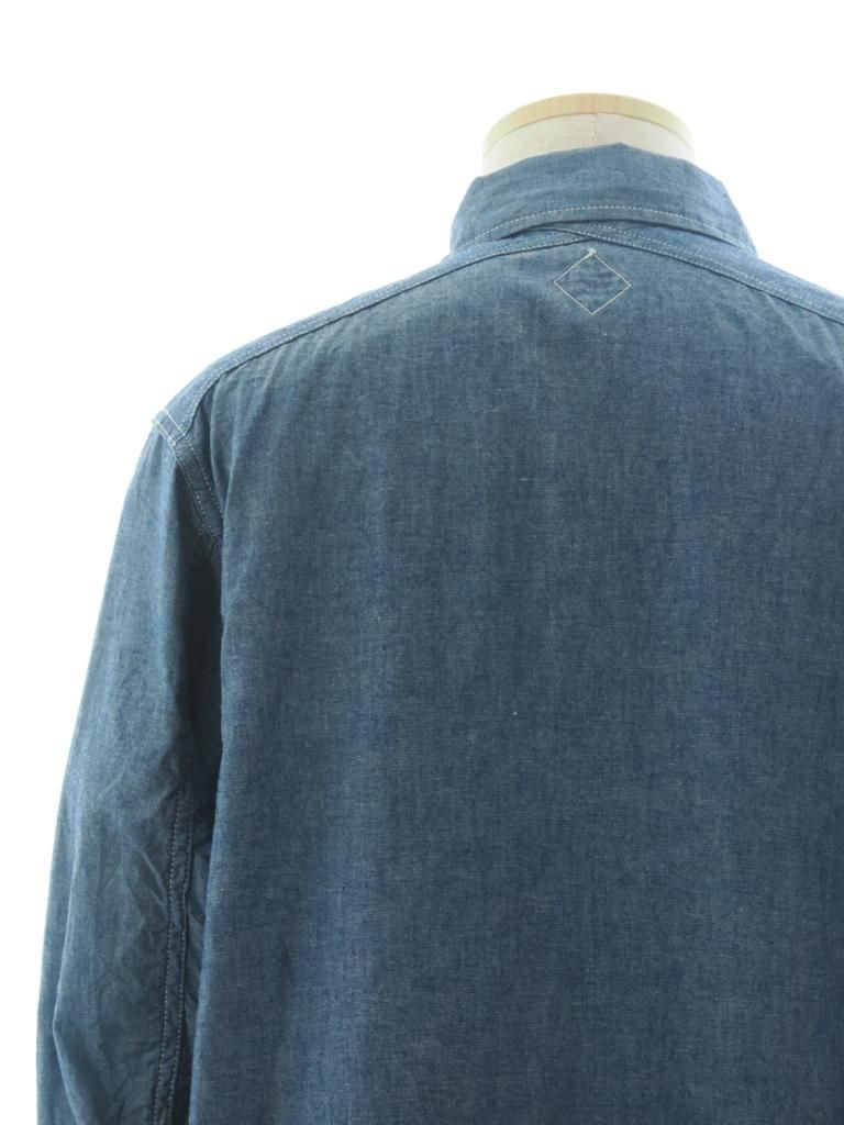 CORONA コロナ - Utility Field Shirt ユーティリティフィールドシャツ - Blue Chambray