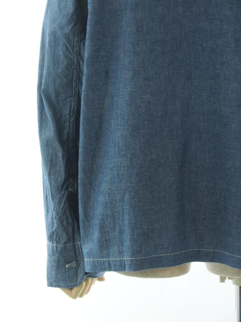 CORONA コロナ - Utility Field Shirt ユーティリティフィールドシャツ - Blue Chambray