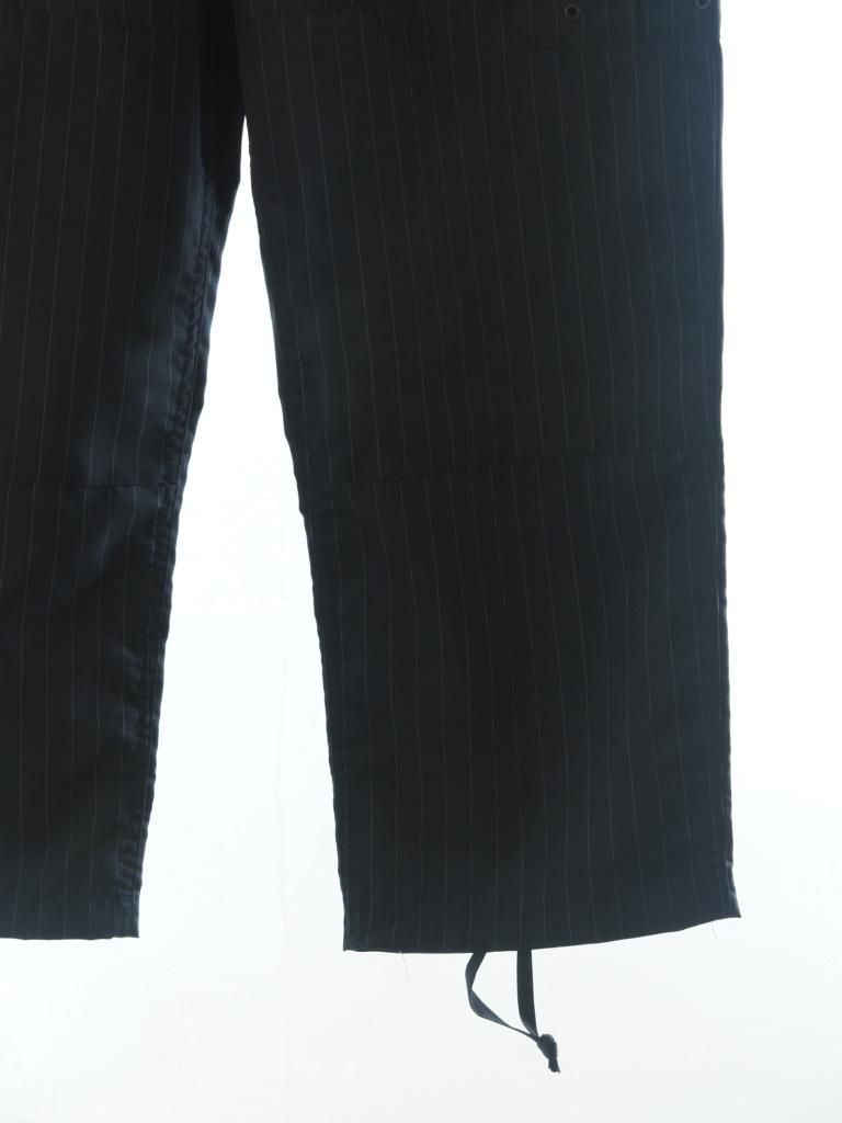 CORONA Fatigue Slacks ファテーグスラックス - 357 B.D.U Slacks - Wool Mohair Tropical Cloth - Pin Strip on Navy