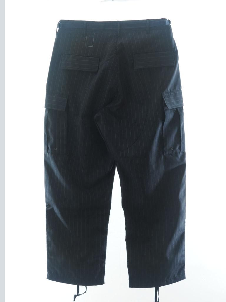 CORONA Fatigue Slacks ファテーグスラックス - 357 B.D.U Slacks - Wool Mohair Tropical Cloth - Pin Strip on Navy