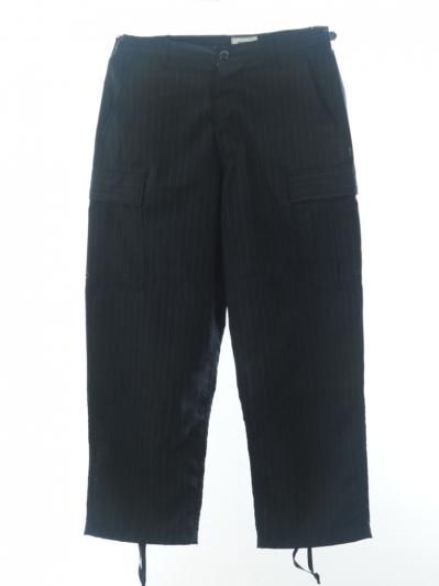 CORONA Fatigue Slacks ファテーグスラックス - 357 B.D.U Slacks - Wool Mohair Tropical Cloth - Pin Strip on Navy