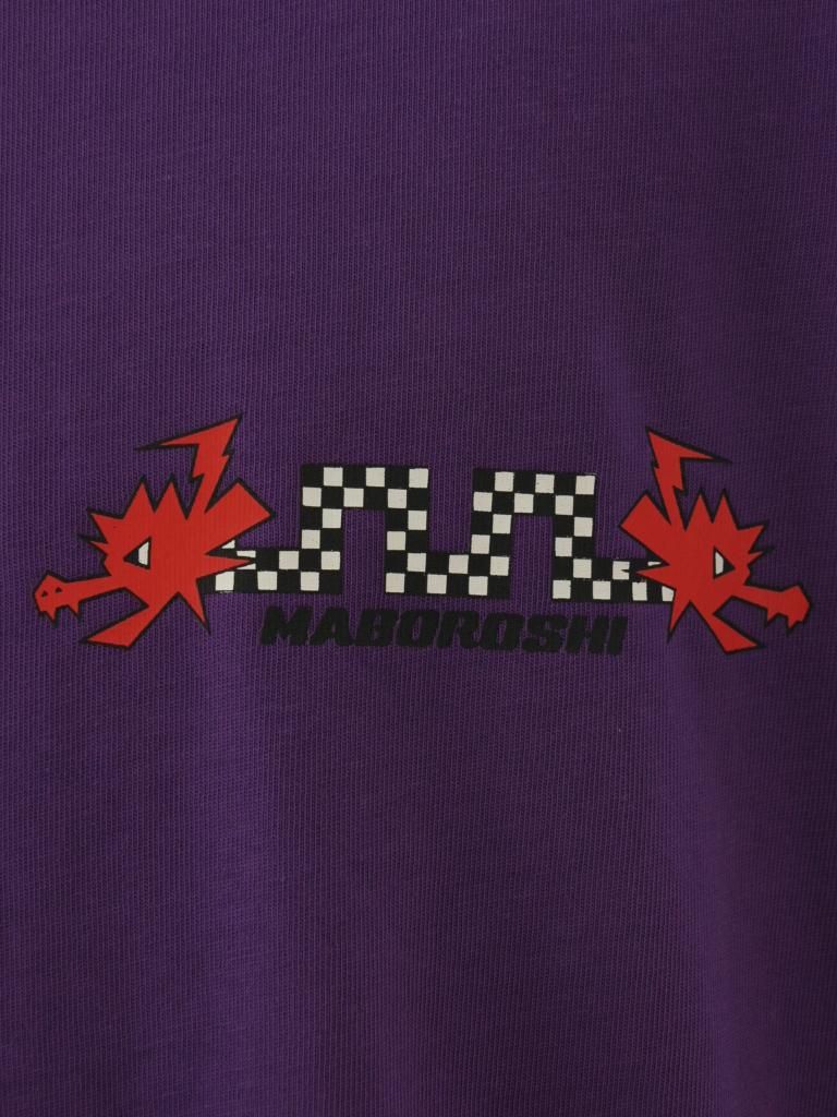 SHIDEN シデン - L/S Crew Neck Tee ロングスリーブクルーネックティー - Cotton Jersey - MABOROSHI - Purple