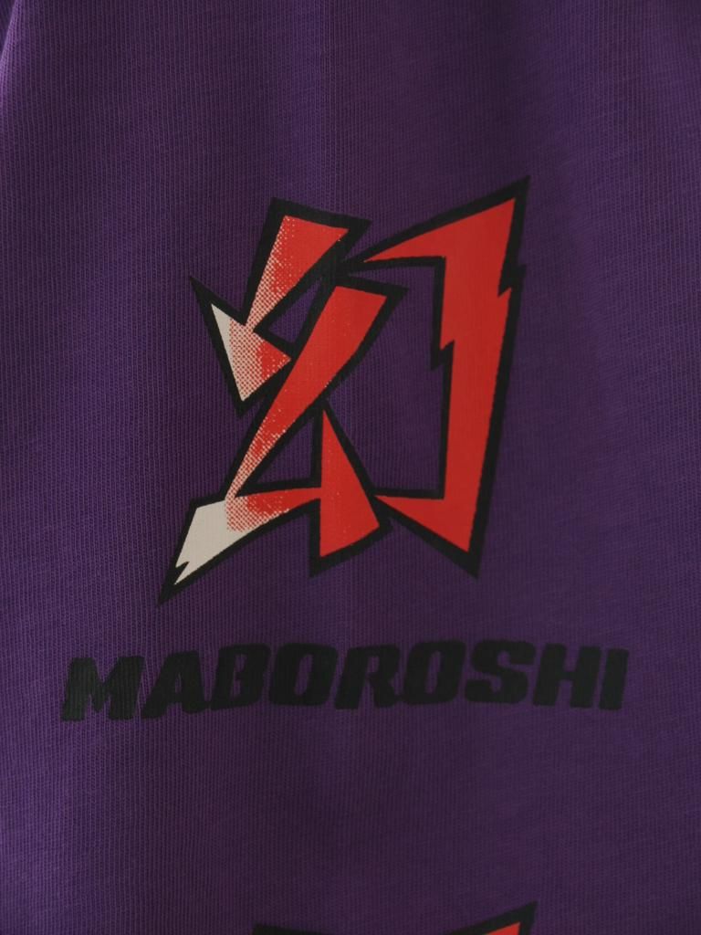 SHIDEN シデン - L/S Crew Neck Tee ロングスリーブクルーネックティー - Cotton Jersey - MABOROSHI - Purple