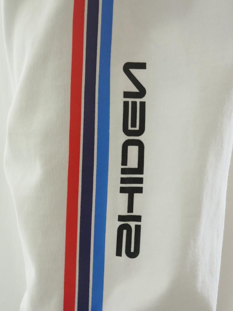 SHIDEN シデン - L/S High Neck Tee ロングスリーブハイネックティー - Cotton Jersey - SHIDEN - White
