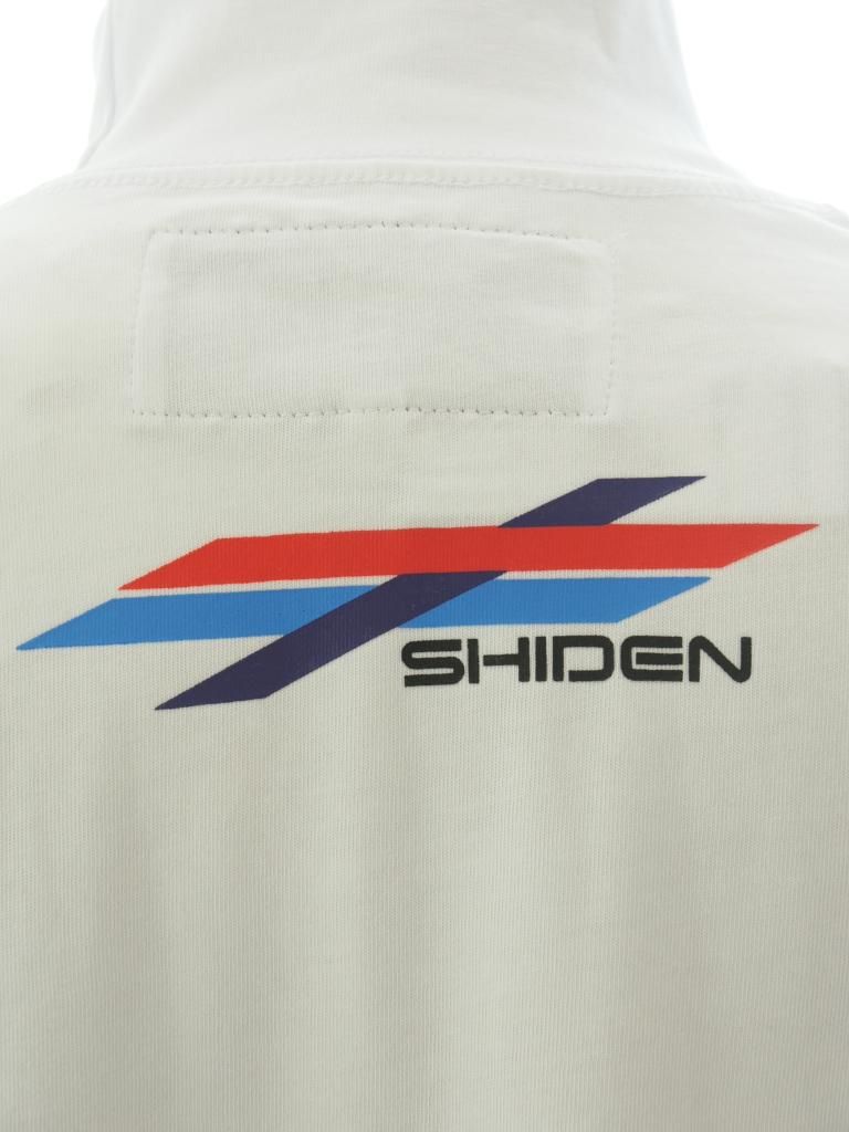 SHIDEN シデン - L/S High Neck Tee ロングスリーブハイネックティー - Cotton Jersey - SHIDEN - White
