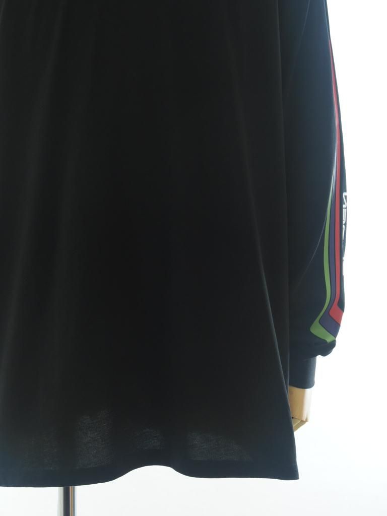 SHIDEN シデン - L/S High Neck Tee ロングスリーブハイネックティー - Cotton Jersey - SHIDEN - Black