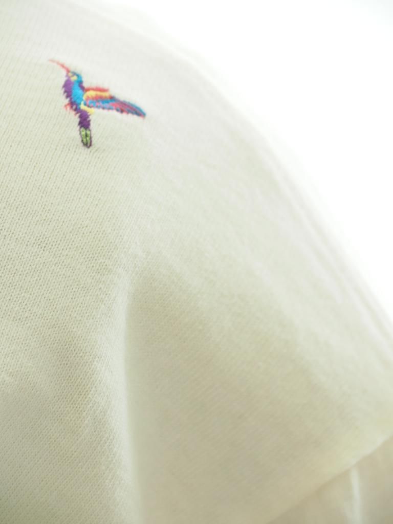 TUITACI 朔 ツイタチ - Pigment Dyed L/S T Shirts ピグメントダイロングスリーブティー - Ivory