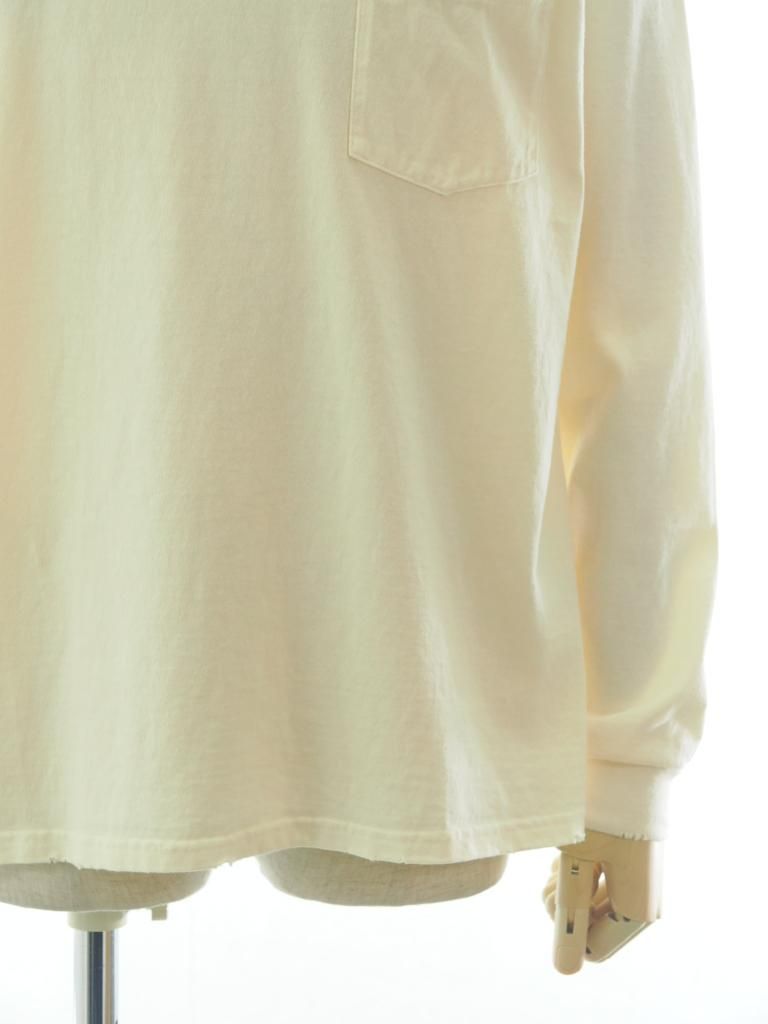TUITACI 朔 ツイタチ - Pigment Dyed L/S T Shirts ピグメント TUITACI 朔 ツイタチ - Pigment Dyed L/S T Shirts ピグメント
