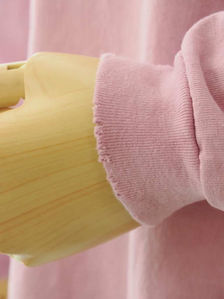 TUITACI 朔 ツイタチ - Pigment Dyed L/S T Shirts ピグメントダイロングスリーブティー - Pink