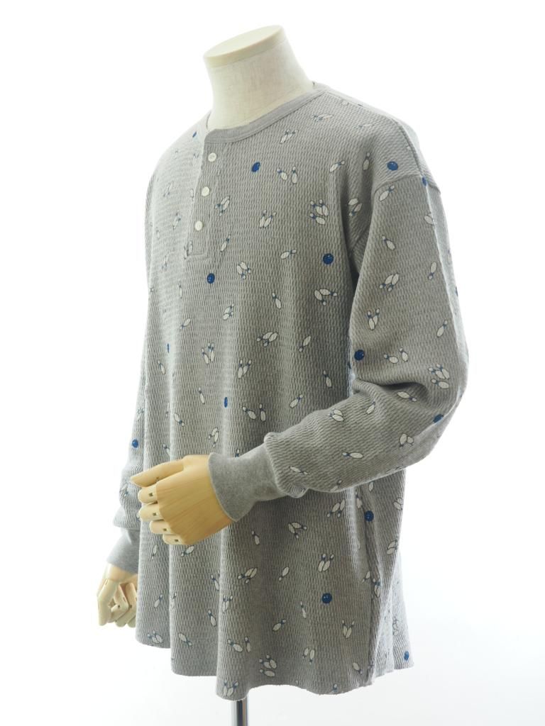 TUITACI 朔 ツイタチ - Henry Neck Pins Thermal ヘンリーネック TUITACI 朔 ツイタチ - Henry Neck Pins Thermal ヘンリーネック
