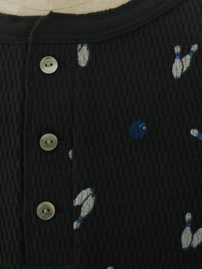 TUITACI 朔 ツイタチ - Henry Neck Pins Thermal ヘンリーネック TUITACI 朔 ツイタチ - Henry Neck Pins Thermal ヘンリーネック
