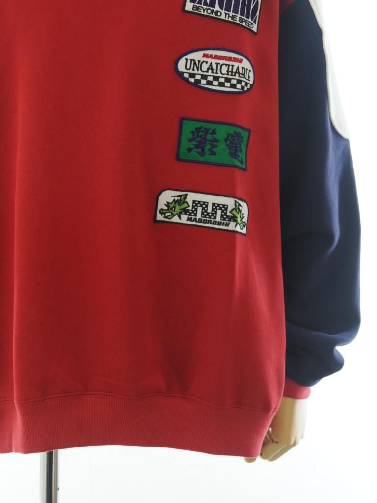 SHIDEN シデン - Motor Cycle Sweat Shirt モーターサイクルスウェットシャツ - C/PE Pile Jersey