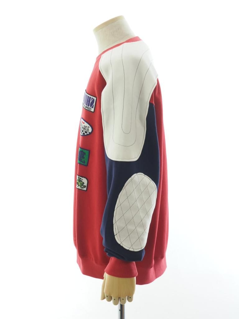 SHIDEN シデン - Motor Cycle Sweat Shirt モーターサイクルスウェットシャツ - C/PE Pile Jersey