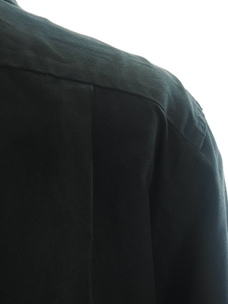 Engineered Garments 󥸥˥ɥ - Classic Shirt åå - Lt.Weight Fake Suede - Black