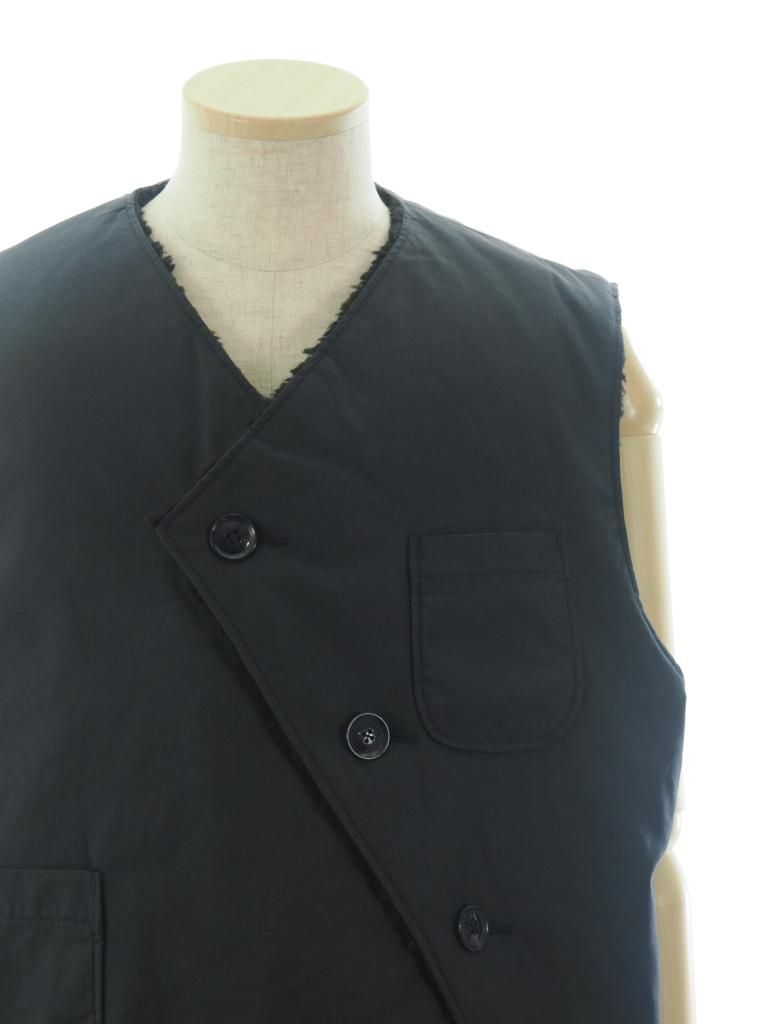 Engineered Garments エンジンニアドガーメンツ - Over Vest オーバーベスト - Nyco Twill - Dk.Navy
