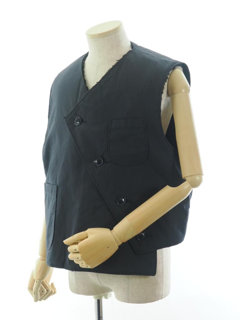 Engineered Garments エンジンニアドガーメンツ - Over Vest オーバーベスト - Nyco Twill - Dk.Navy